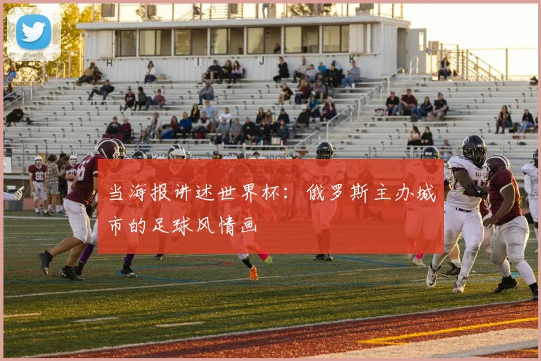 当海报讲述世界杯：俄罗斯主办城市的足球风情画