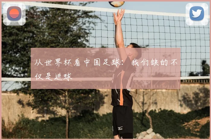 从世界杯看中国足球:我们缺的不仅是进球