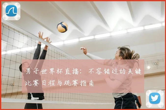 男子世界杯直播：不容错过的关键比赛日程与观赛指南